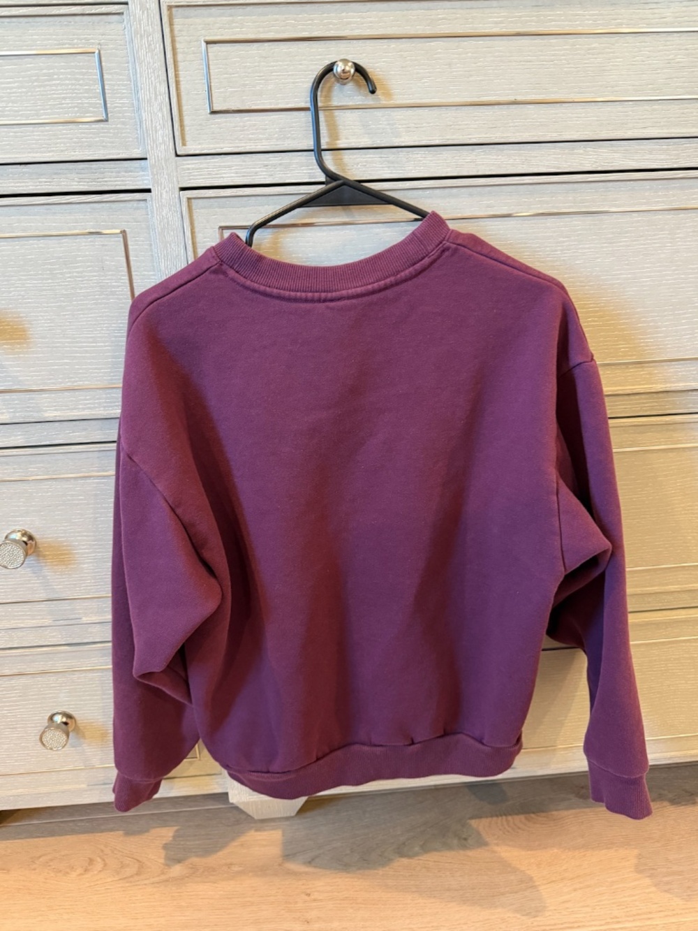 Alo Burgundy Accolade Crew Neck Pullover - Picture 3 of 3